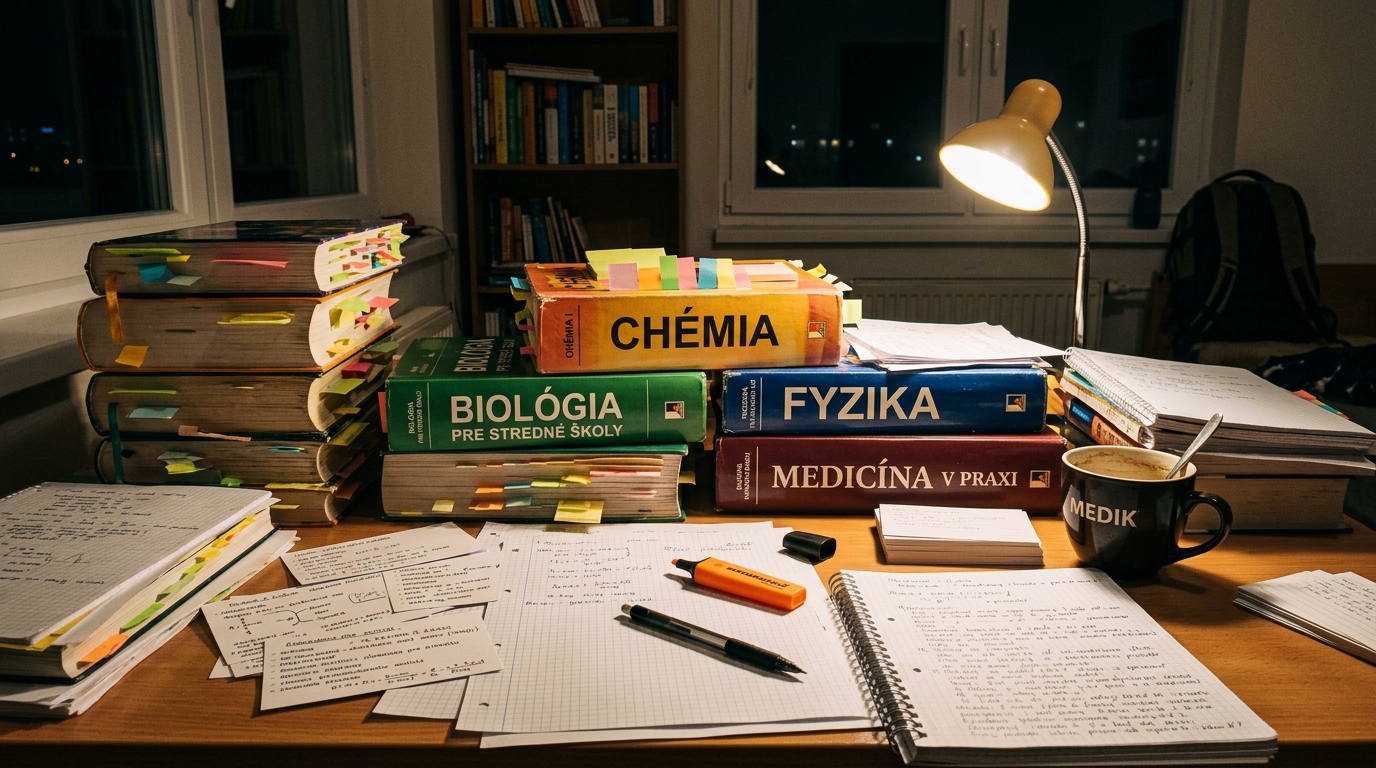 Bez bifľovania na prijímačkách na medicínu neuspejete. A je čas si to priznať.